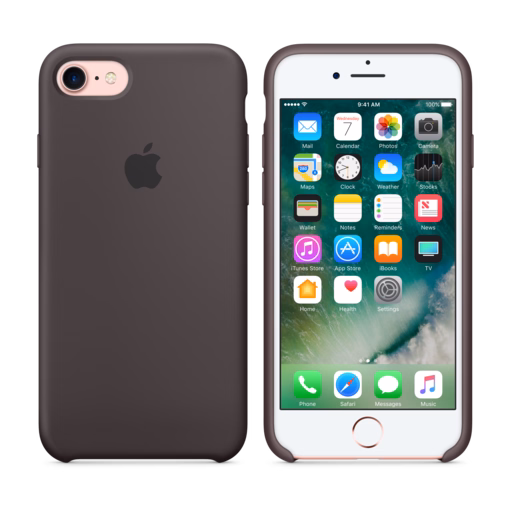 iPhone 7 Silicone Case — Cocoa