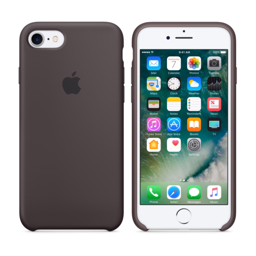 iPhone 7 Silicone Case — Cocoa