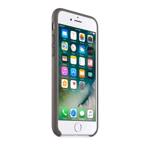 iPhone 7 Leather Case — Storm Grey