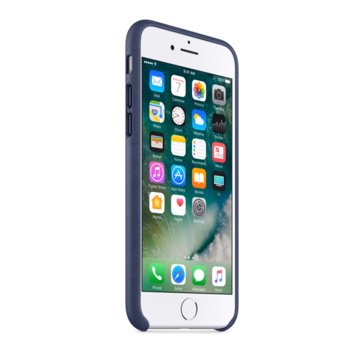 iPhone 7 Leather Case — Midnight Blue