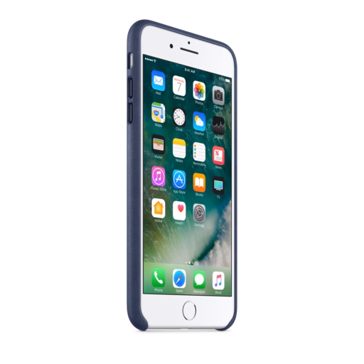 iPhone 7 Plus Leather Case — Midnight Blue