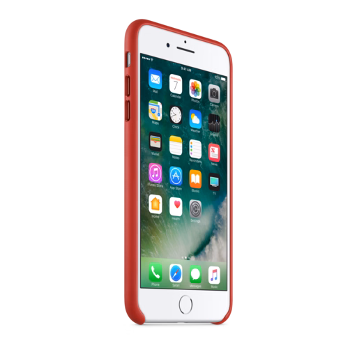 iPhone 7 Plus Leather Case — (PRODUCT)RED