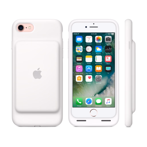 iPhone 7 Smart Battery Case — White