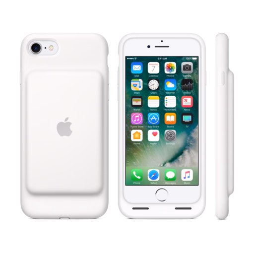 iPhone 7 Smart Battery Case — White
