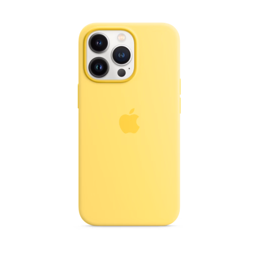 iPhone 13 Pro Silicone Case with MagSafe — Lemon Zest