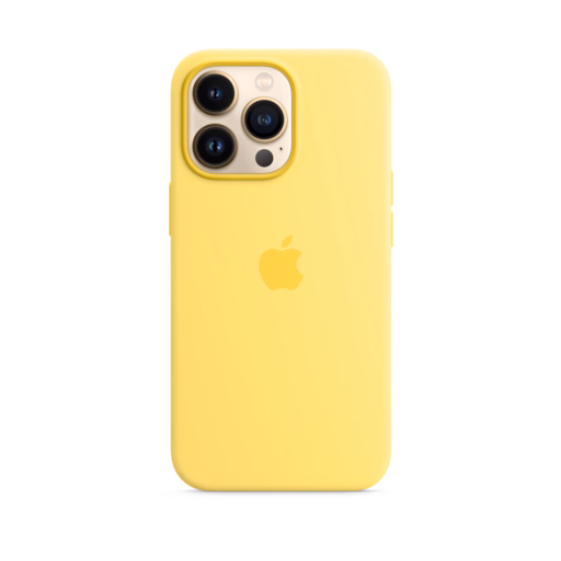 iPhone 13 Pro Silicone Case with MagSafe — Lemon Zest