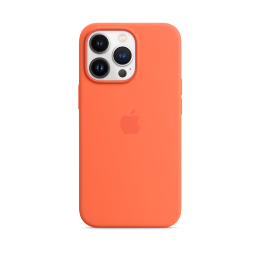 iPhone 13 Pro Silicone Case with MagSafe — Nectarine