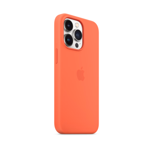 iPhone 13 Pro Silicone Case with MagSafe — Nectarine