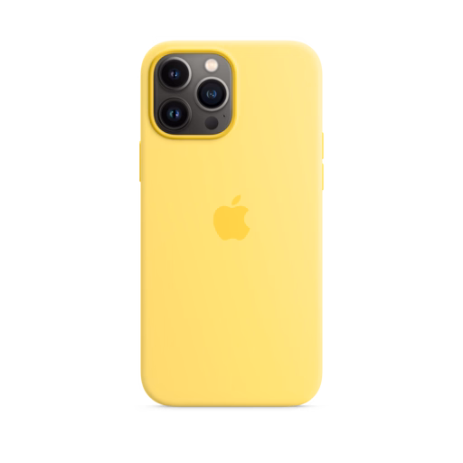 iPhone 13 Pro Max Silicone Case — Lemon Zest