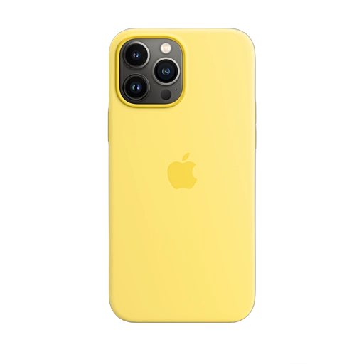 iPhone 13 Pro Max Silicone Case — Lemon Zest