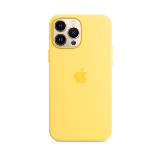 iPhone 13 Pro Max Silicone Case with MagSafe — Lemon Zest