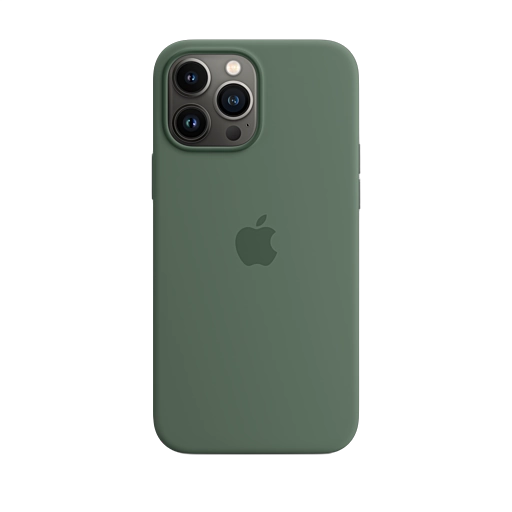 iPhone 13 Pro Max Silicone Case — Eucalyptus
