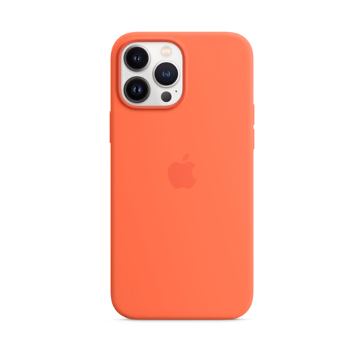 iPhone 13 Pro Max Silicone Case with MagSafe — Nectarine