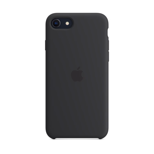 iPhone SE Silicone Case with MagSafe — Midnight