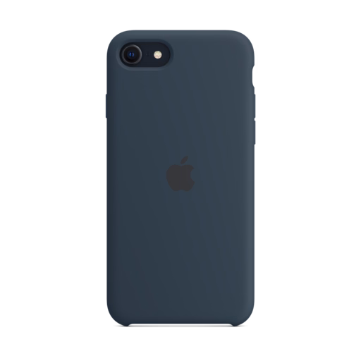 iPhone SE Silicone Case with MagSafe — Abyss Blue