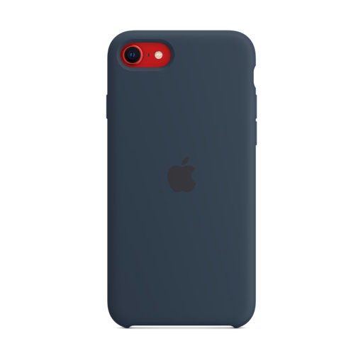 iPhone SE Silicone Case with MagSafe — Abyss Blue