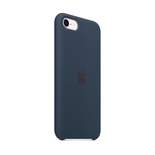 iPhone SE Silicone Case with MagSafe — Abyss Blue