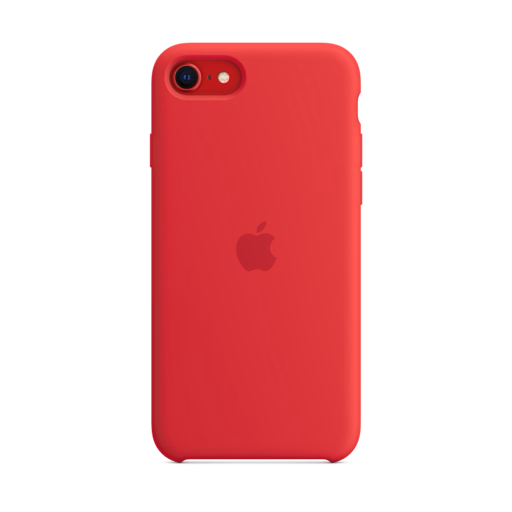 iPhone SE Silicone Case with MagSafe — (PRODUCT)RED