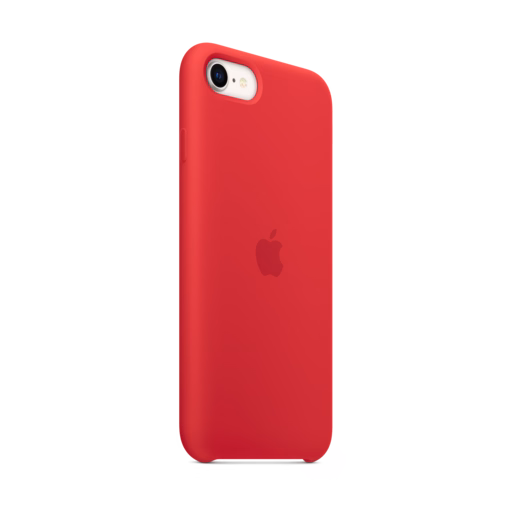 iPhone SE Silicone Case with MagSafe — (PRODUCT)RED
