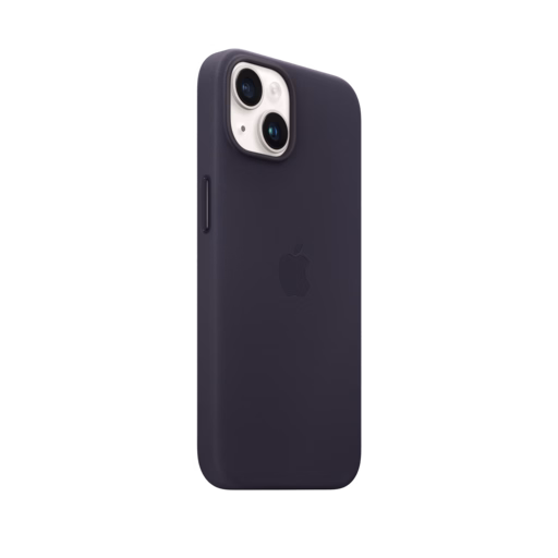 iPhone 14 Leather Case with MagSafe — Ink