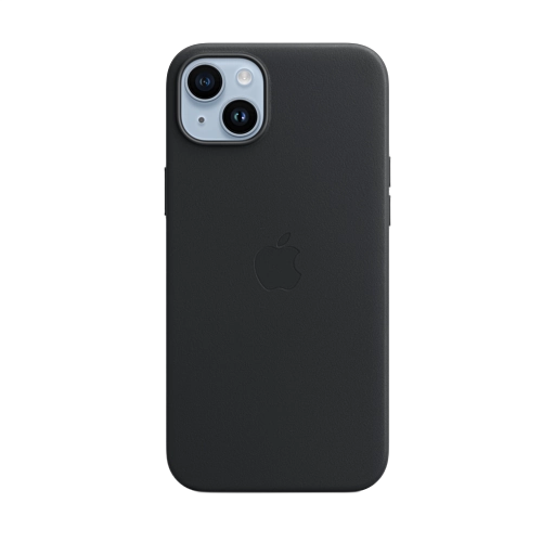 iPhone 14 Plus Leather Case — Midnight