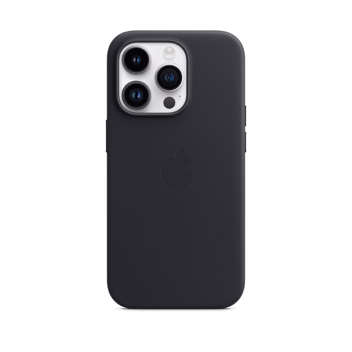 iPhone 14 Pro Leather Case with MagSafe — Midnight
