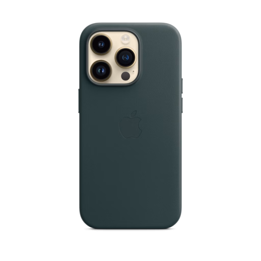 iPhone 14 Pro Leather Case with MagSafe — Forest Green