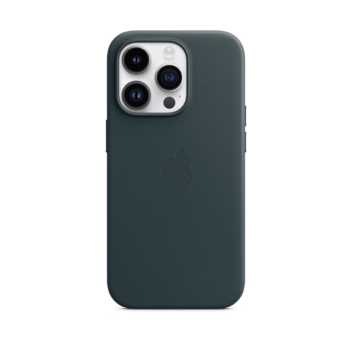 iPhone 14 Pro Leather Case with MagSafe — Forest Green