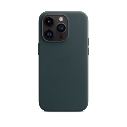 iPhone 14 Pro Leather Case with MagSafe — Forest Green