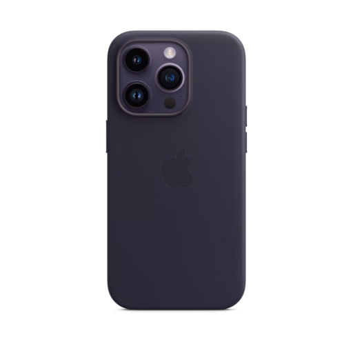 iPhone 14 Pro Leather Case — Ink