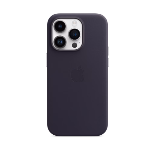 iPhone 14 Pro Leather Case with MagSafe — Ink