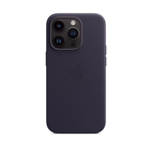 iPhone 14 Pro Leather Case with MagSafe — Ink