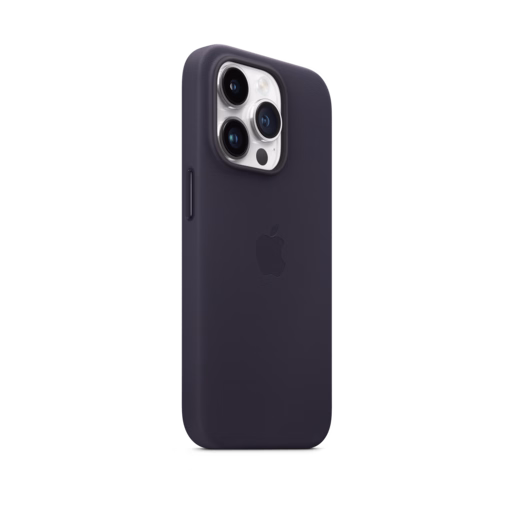 iPhone 14 Pro Leather Case with MagSafe — Ink