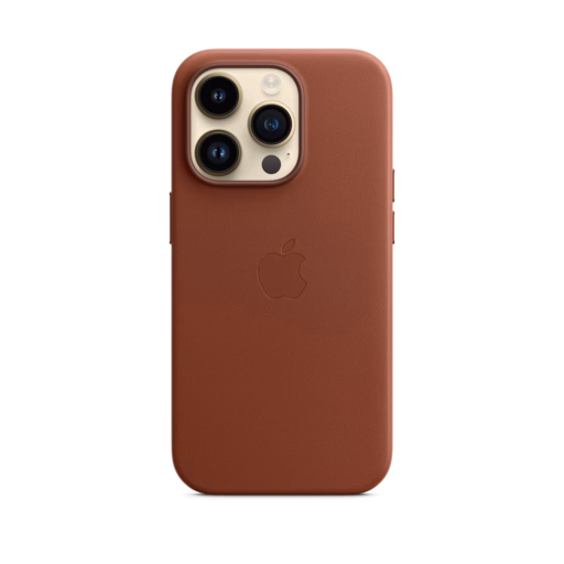 iPhone 14 Pro Leather Case with MagSafe — Umber