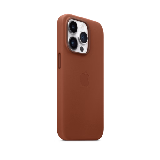 iPhone 14 Pro Leather Case with MagSafe — Umber