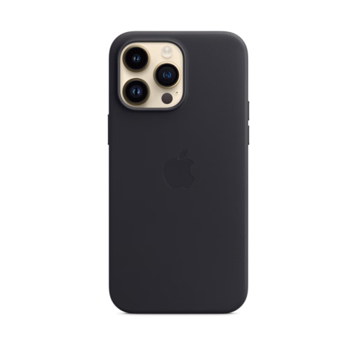 iPhone 14 Pro Max Leather Case with MagSafe — Midnight