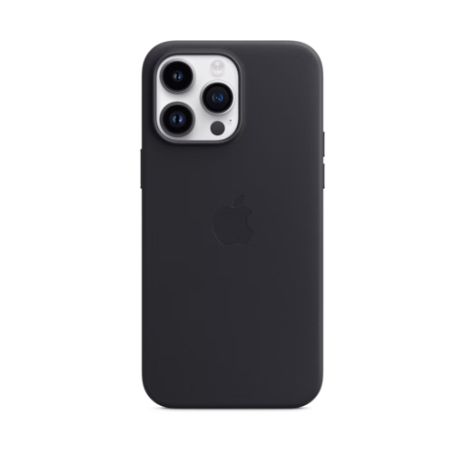 iPhone 14 Pro Max Leather Case with MagSafe — Midnight