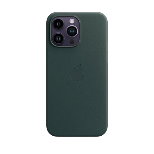 iPhone 14 Pro Max Leather Case — Forest Green