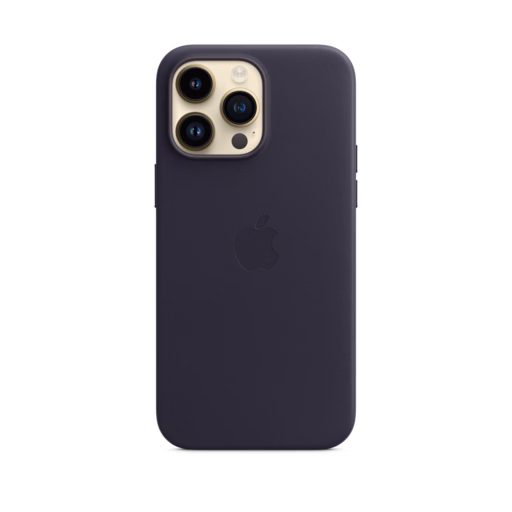 iPhone 14 Pro Max Leather Case with MagSafe — Ink