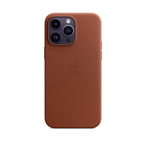 iPhone 14 Pro Max Leather Case — Umber