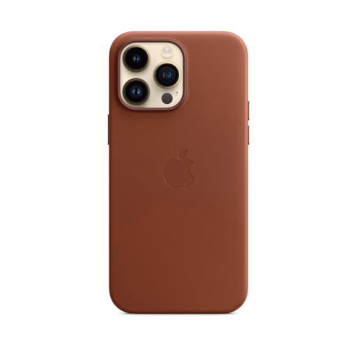 iPhone 14 Pro Max Leather Case with MagSafe — Umber