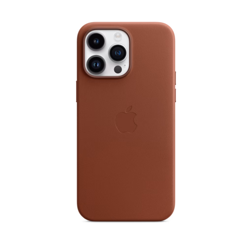 iPhone 14 Pro Max Leather Case with MagSafe — Umber