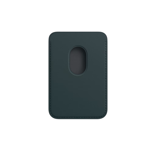iPhone Leather Wallet with MagSafe — Forest Green