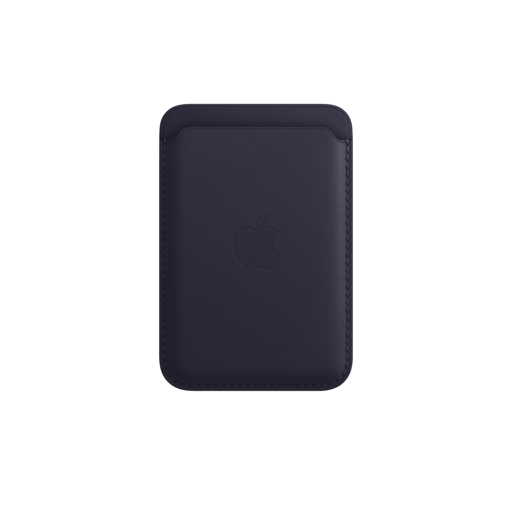 MagSafe iPhone Leather Wallet — Ink