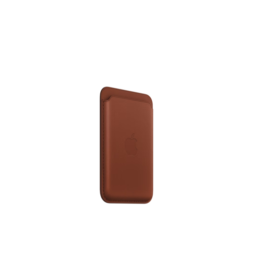 iPhone Leather Wallet with MagSafe — Umber