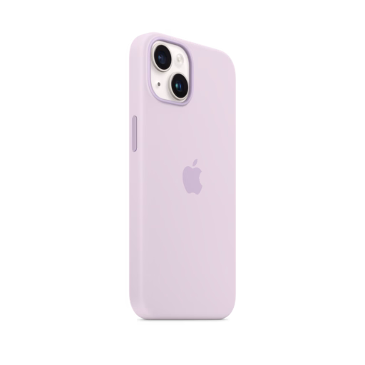 iPhone 14 Silicone Case with MagSafe — Lilac