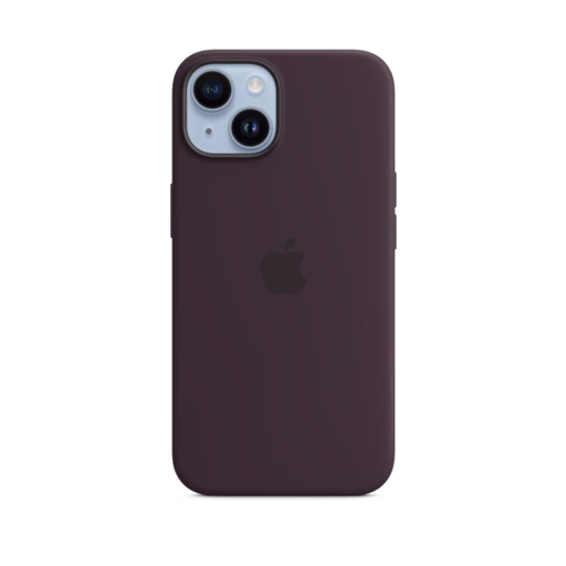 iPhone 14 Silicone Case — Elderberry