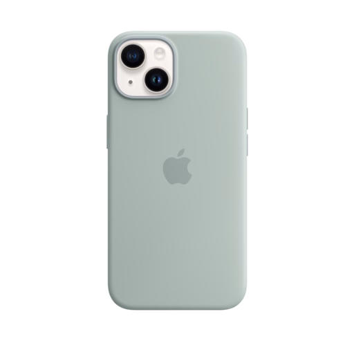 iPhone 14 Silicone Case with MagSafe — Succulent