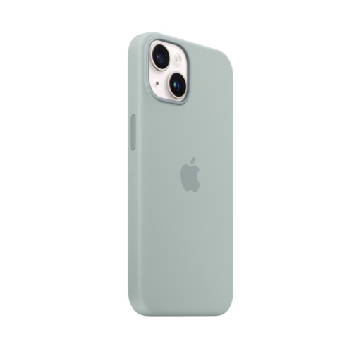 iPhone 14 Silicone Case with MagSafe — Succulent