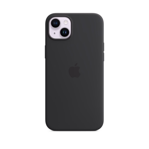 iPhone 14 Plus Silicone Case with MagSafe — Midnight